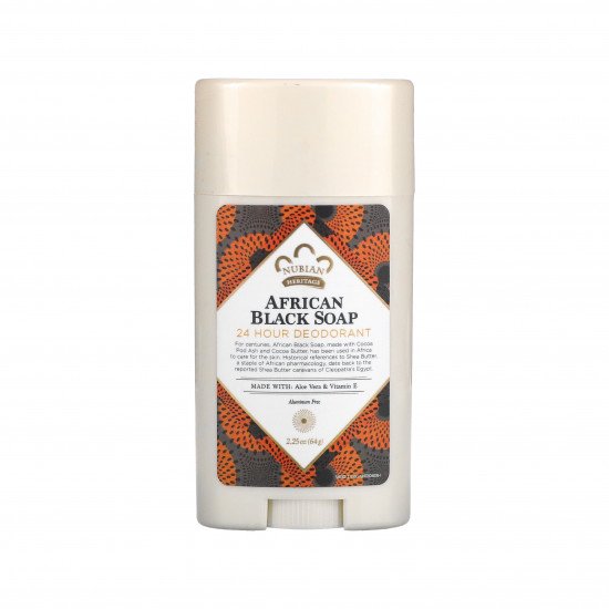 مزيل عرق بالصابون الاسود الافريقي طبيعي 100% من نوبيان هيرتج مزيل عرق بالصابون الاسود الافريقي طبيعي 100% من نوبيان هيرتج