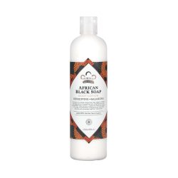 Body Emulsion Cream, African Black Soap, Detoxifies &amp; Rebalances (384 ml)