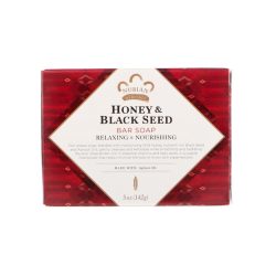Nubian Heritage, Honey &amp; Black Seed Bar Soap - 142 g
