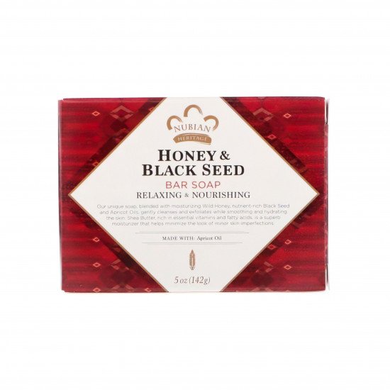 صابون بالعسل وحبة البركة من نوبيان هيريتج - 142 جم