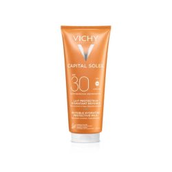Vichy Capital Soleil Hydrating Fresh Sun Protection Milk SPF30 for Face &amp; Body 300ml