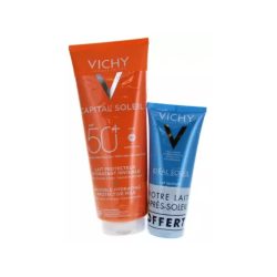 Capital Soleil Invisible Hydrating Protective Milk SPF50+ 300ml + Soothing After-Sun Milk 100ml Free