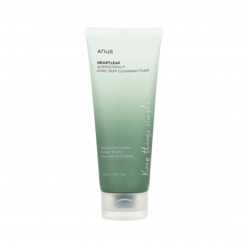أنوا هارت ليف كيرسيتينول رغوة التنظيف العميق للمسام 150 مل