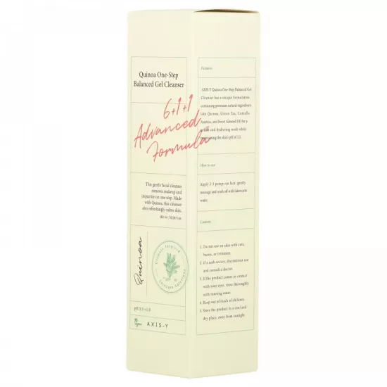 منظف جل متوازن بخطوة واحدة بالكينوا من أكسيس واي - 180 مل منظف جل متوازن بخطوة واحدة بالكينوا من أكسيس واي - 180 مل