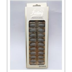 Artificial nails self adhesive 24 nails