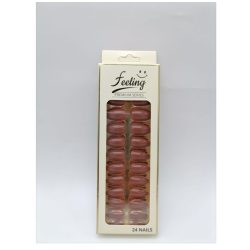 Artificial nails self adhesive 24 nails