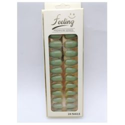 Artificial nails self adhesive 24 nails