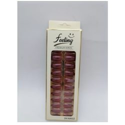 Artificial nails self adhesive 24 nails