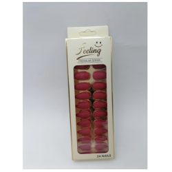 Artificial nails self adhesive 24 nails