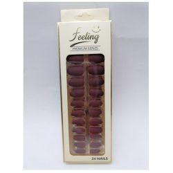 Artificial nails self adhesive 24 nails