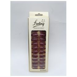 Artificial nails self adhesive 24 nails