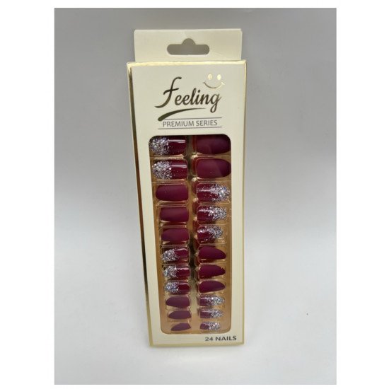 اظافر صناعية قليتر بلاصق ذاتي 24 ظفر اظافر صناعية قليتر بلاصق ذاتي 24 ظفر