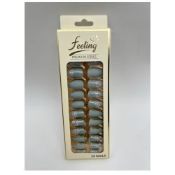 Artificial nails self adhesive 24 nails