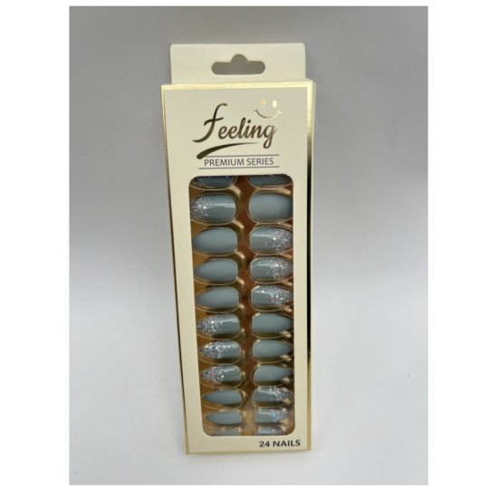 اظافر صناعية قليتر بلاصق ذاتي 24 ظفر