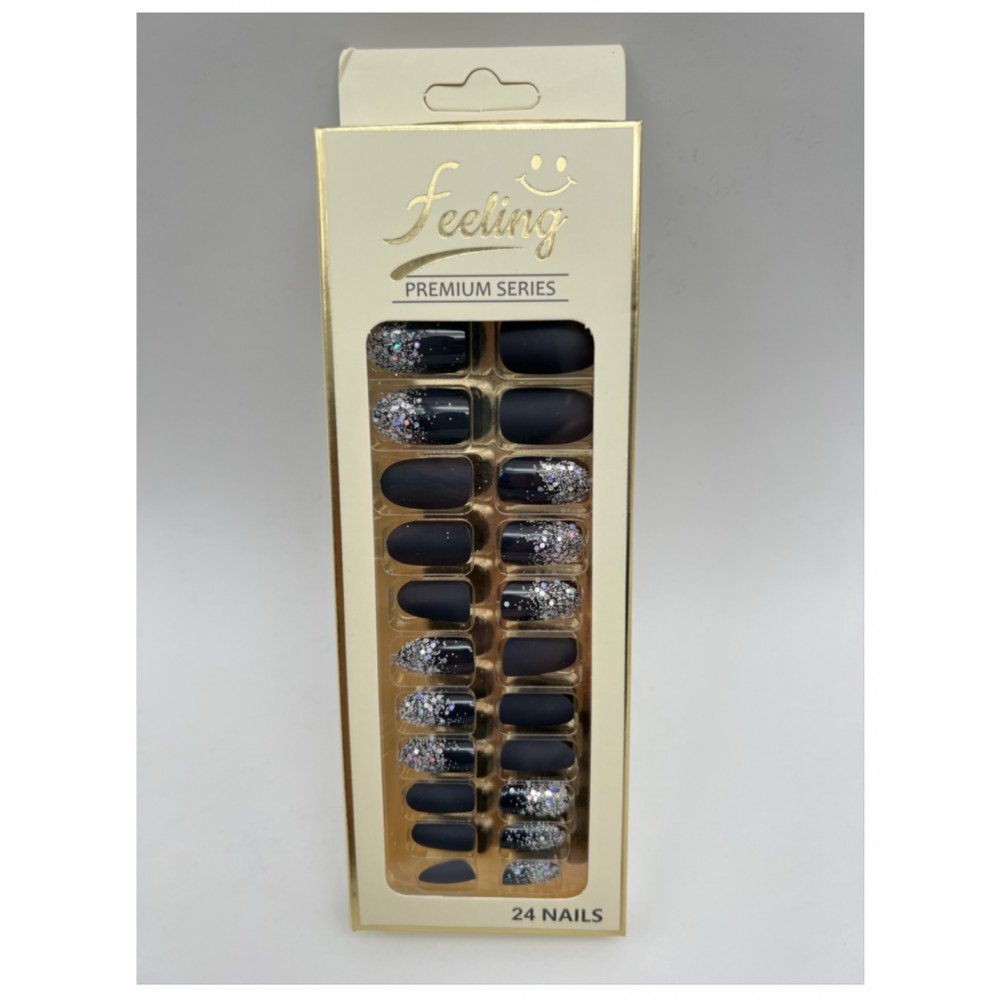 اظافر صناعية قليتر بلاصق ذاتي 24 ظفر