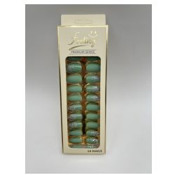 Artificial nails self adhesive 24 nails