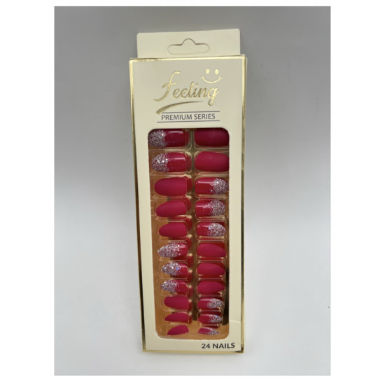 اظافر صناعية قليتر بلاصق ذاتي 24 ظفر