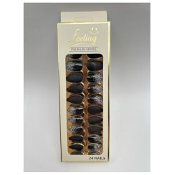 Artificial nails self adhesive 24 nails
