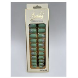 Artificial nails self adhesive 24 nails