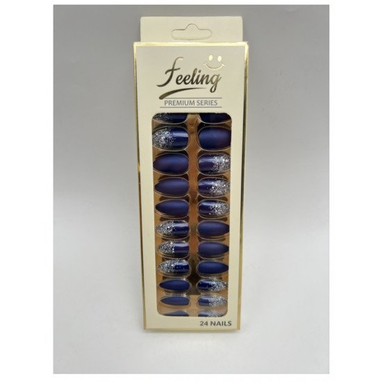 اظافر صناعية قليتر بلاصق ذاتي 24 ظفر