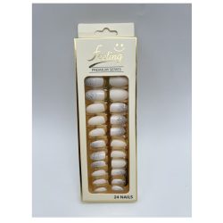 Artificial nails self adhesive 24 nails