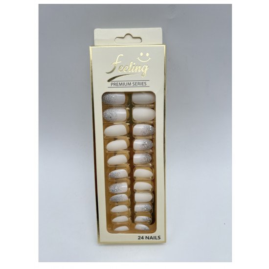 اظافر صناعية قليتر بلاصق ذاتي 24 ظفر