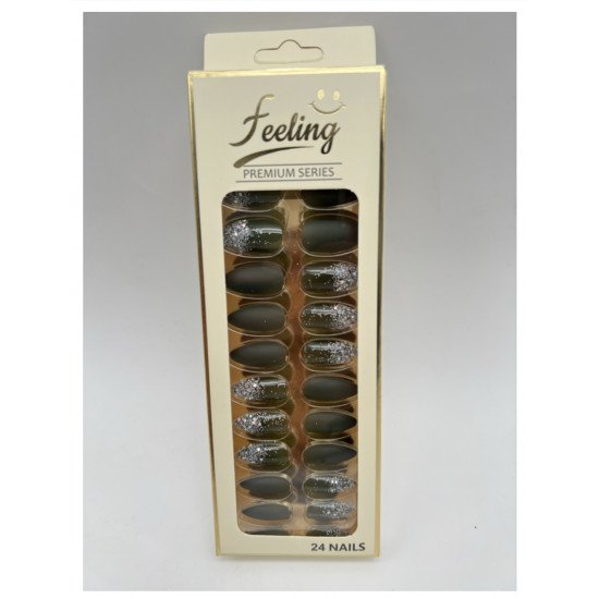 اظافر صناعية قليتر بلاصق ذاتي 24 ظفر