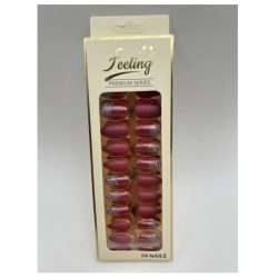 Artificial nails self adhesive 24 nails