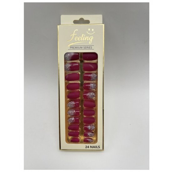 اظافر صناعية قليتر بلاصق ذاتي 24 ظفر