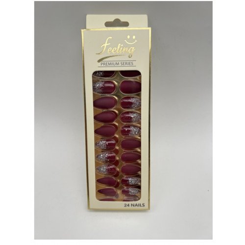 اظافر صناعية قليتر بلاصق ذاتي 24 ظفر