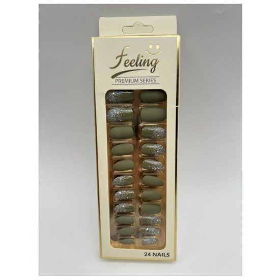 اظافر صناعية قليتر بلاصق ذاتي 24 ظفر