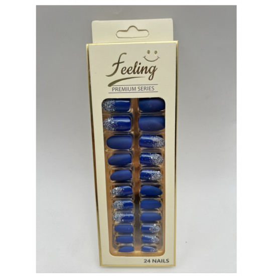 اظافر صناعية قليتر بلاصق ذاتي 24 ظفر