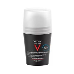 Vichy Homme 48 hour antiperspirant roll-on for sensitive skin