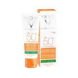 ‏Vichy Capital Soleil 3-In-1 Mattifying Sun Face Care SPF 50+ -50 ml