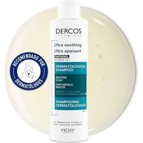 شامبو لفروة الرأس الدهنية ديركوس فيشي - 200 مل