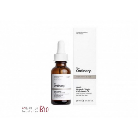 اوردنري زيت بذور الشيا البكر بنسبة 100٪ 30مل