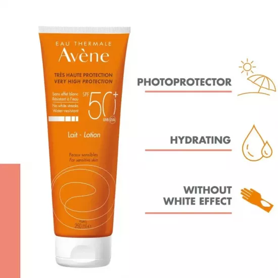 لوشن واقي شمس من اڤين - 250مل