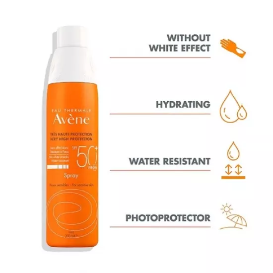 بخاخ واقي شمس من اڤين - 200مل بخاخ واقي شمس من اڤين - 200مل