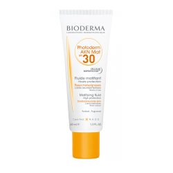 Bioderma Photoderm AKN Mat SPF 30 Matifying Anti-Blemish Sunscreen for Combination Acne-Prone Skin- 40ml