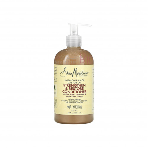 بلسم الترطيب والتقوية والاستعادة بزيت الخروع الجامايكي من شيا مويستر 384مل