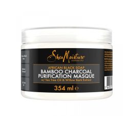 SheaMoisture African Black Soap Bamboo Charcoal Purification Masque 354 ml