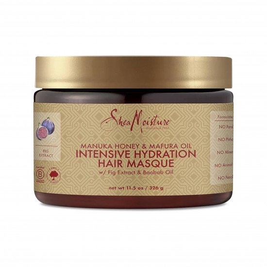 قناع الترطيب المكثف للشعر الجاف والتالف بزيت المافورا وعسل المانوكا من شيا مويستر 326جم قناع الترطيب المكثف للشعر الجاف والتالف بزيت المافورا وعسل المانوكا من شيا مويستر 326جم