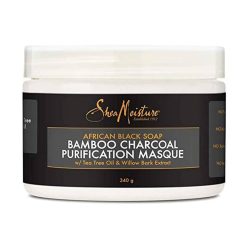 Shea Moisture Bamboo Charcoal African Black Soap Purifying Mask -340ml