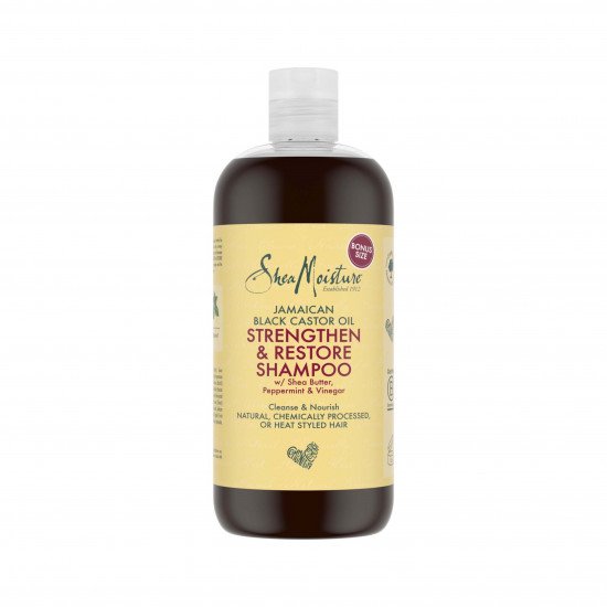 شامبو لتقوية الشعر وتجديده بزيت الخروع الاسود من شيا مويستر - 506مل
