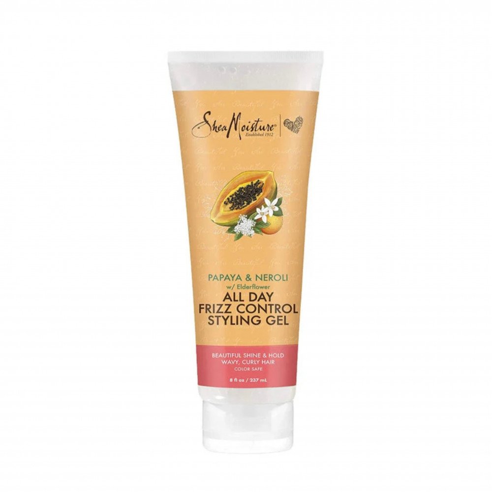 جل التصفيف لمكافحة تطاير الشعر، بالبابايا والنيرولي  من شيا مويستر - 237 مل