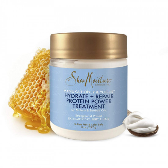 ماسك ترطيب الشعر بعسل مانوكا واللبن من شيا مويستر - 227 جم