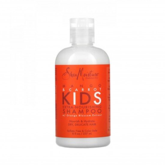 شامبو للأطفال بالمانجو والجزر  من شيا مويستر - 237 مل