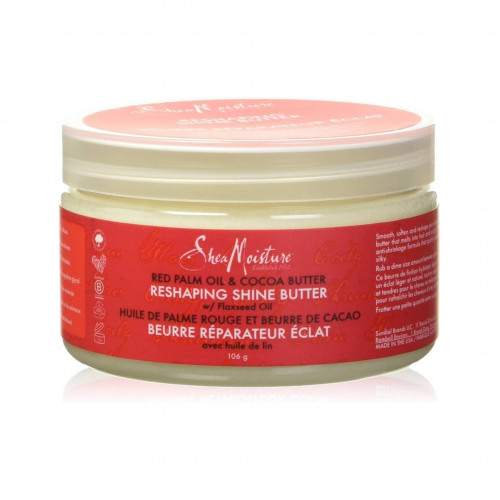 زيت النخيل الأحمر وزبدة الكاكاو زبدة إعادة تشكيل اللمعان من شيا مويستر 106g