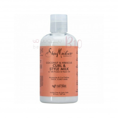 حليب تصفيف وتجعيد الشعر بجوز الهند والكركديه من شيا مويستر