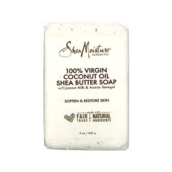Shea Moisture 100% Virgin Coconut Oil &amp; Shea Butter Soap - 230 gm